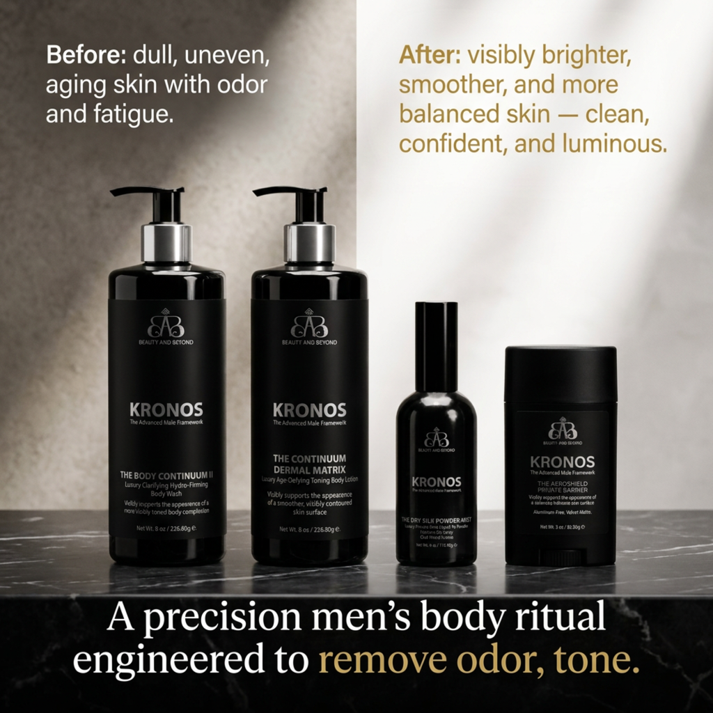 KRONOS: The Advanced Male Framework — 6-Piece Hair, Body & Intimate Suite