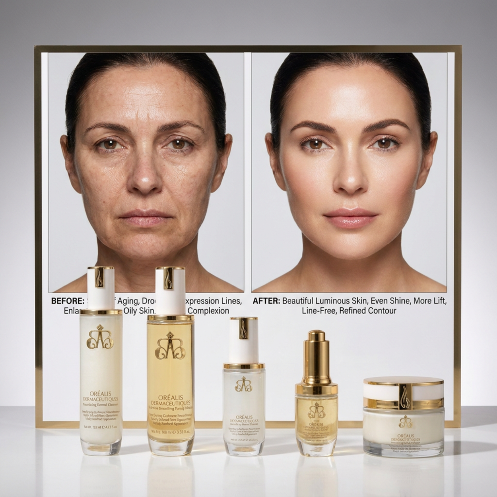 ORÉALIS DERMACEUTIQUES — The Complete Five-Piece Contour & Smoothing Ritual