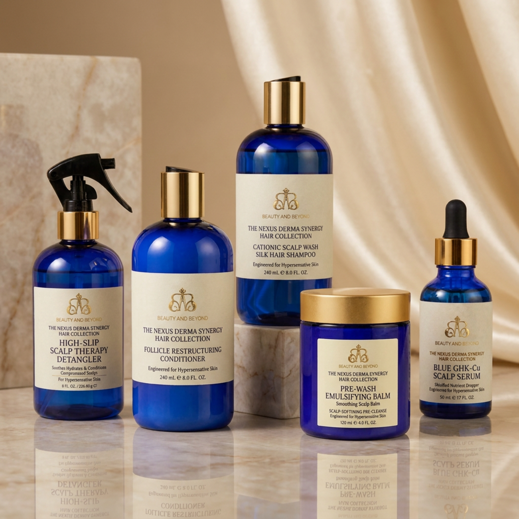 THE NEXUS DERMA SYNERGY COLLECTION — HAIR & SCALP CARE SUITE