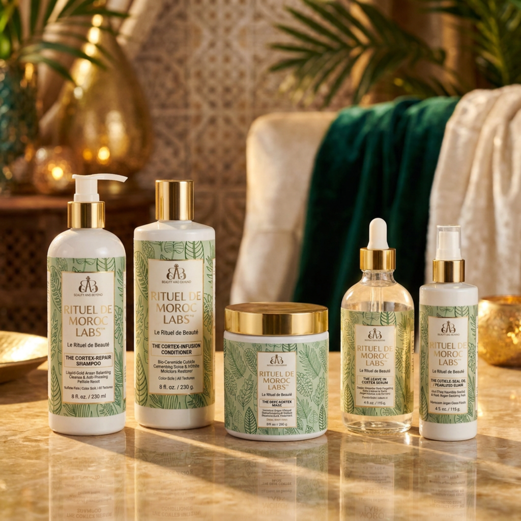 RITUEL DE MOROC LABS™ Cortex & Folic-Reset System 5-Piece Complete Collection