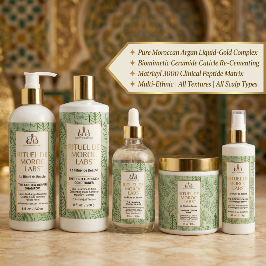 RITUEL DE MOROC LABS™ Cortex & Folic-Reset System 5-Piece Complete Collection