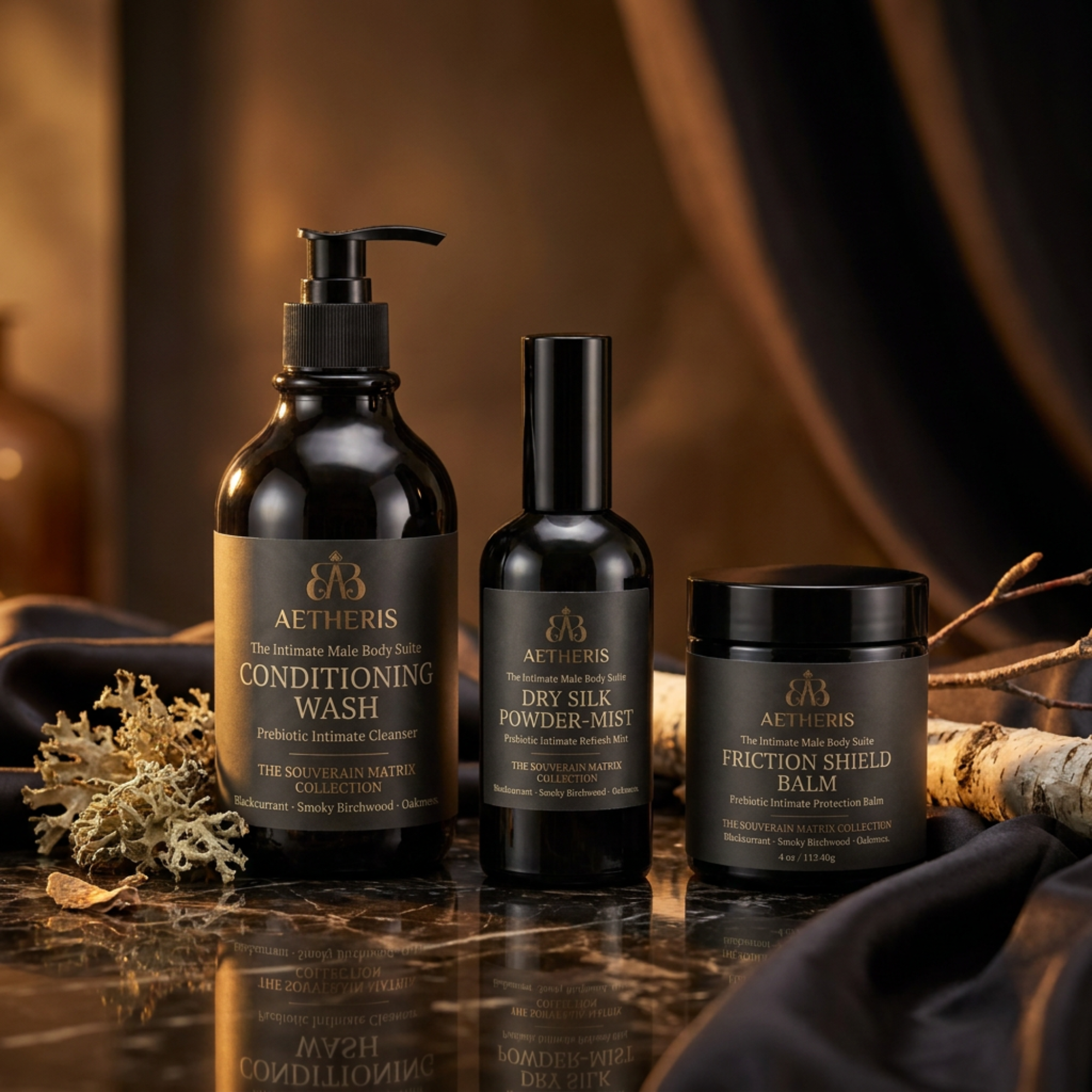 AETHERIS THE INTIMATE MALE BODY SUITE:THE SOUVERAIN MATRIX COLLECTION