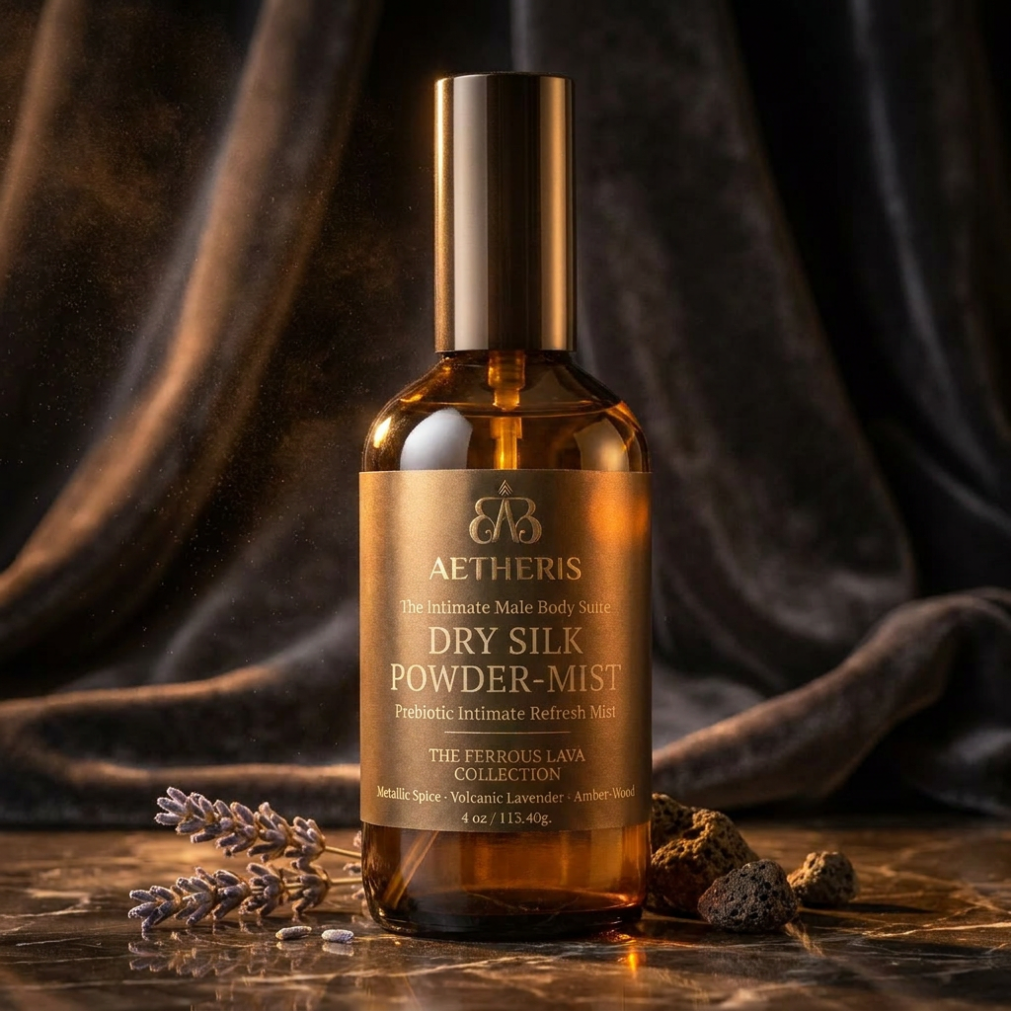 AETHERIS THE INTIMATE MALE BODY SUITE: THE FERROUS LAVA COLLECTION