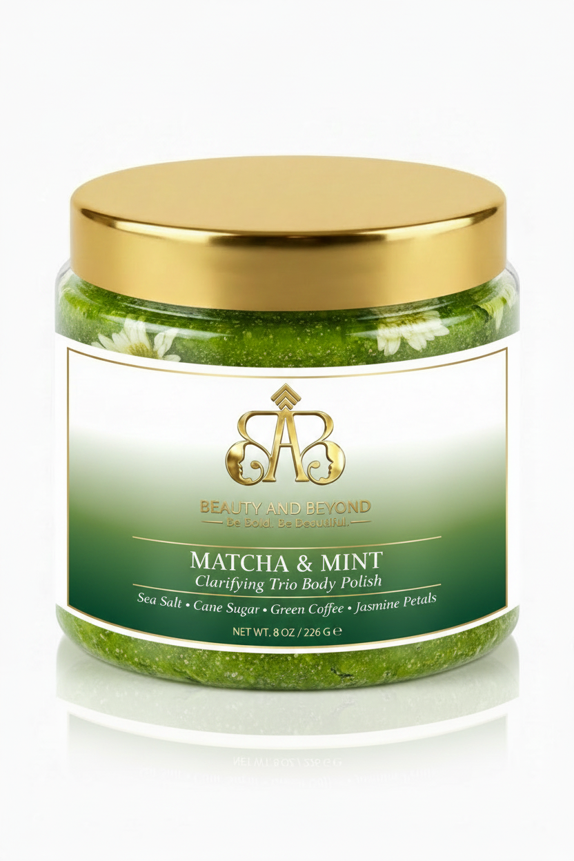 Matcha & Mint — Wrapped on Correct Jar