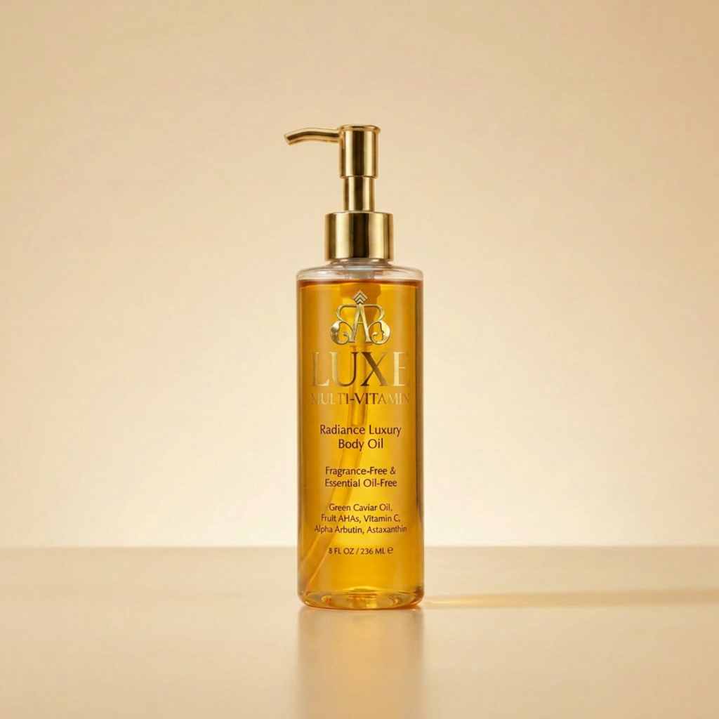 Luxe Multi-Vitamin Radiance Oil — Advanced Tone-Correcting Body Elixir