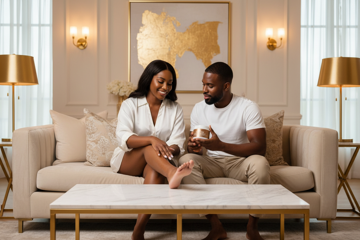 PediGlow Couple Lifestyle
