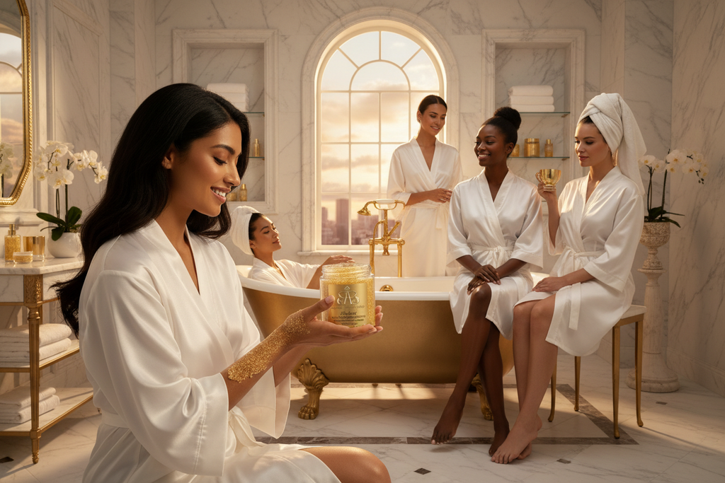 Radiant Silk Exfoliating Nectar — Lifestyle