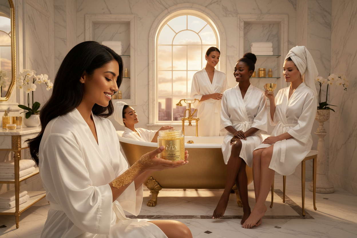 Radiant Silk Exfoliating Nectar — Lifestyle
