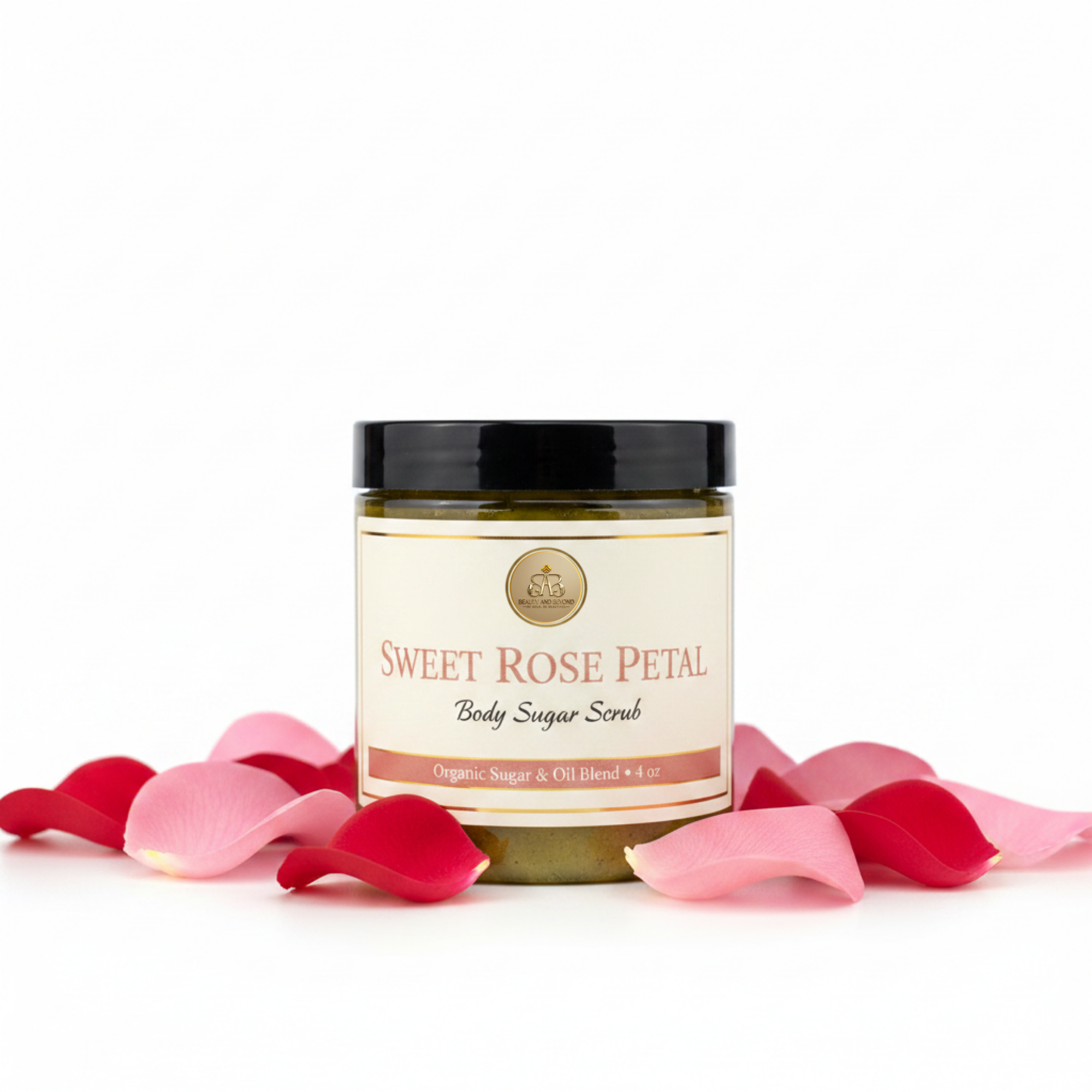 Sweet Rose Petal Body Sugar Scrub