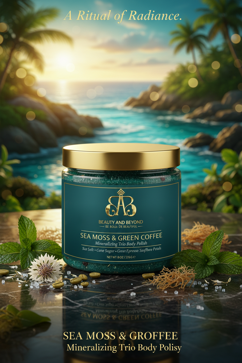 Sea Moss & Green Coffee — Hero Shot