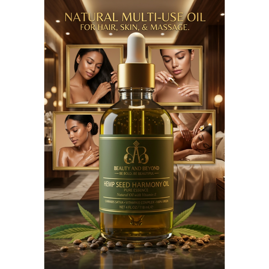 Hemp Seed Harmony Oil | Pure Essence Natural Oil with Vitamin E