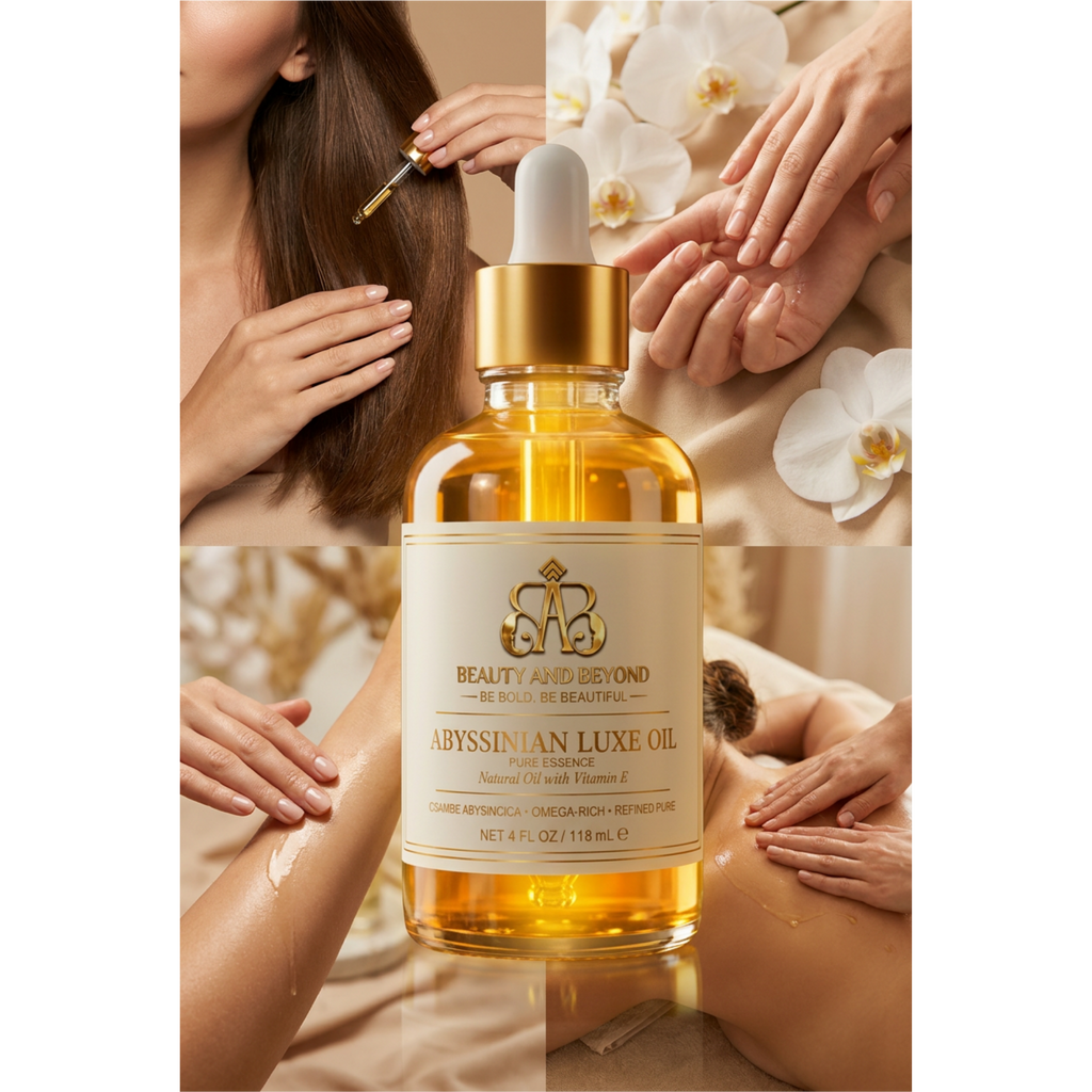 Abyssinian Luxe Oil | Pure Essence Natural Oil with Vitamin E