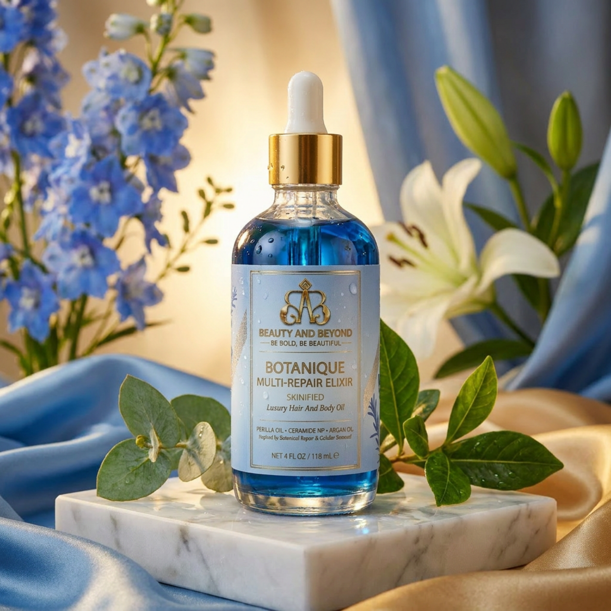 Botanique Multi-Repair Elixir Skinified Luxury Hair And Body Oil