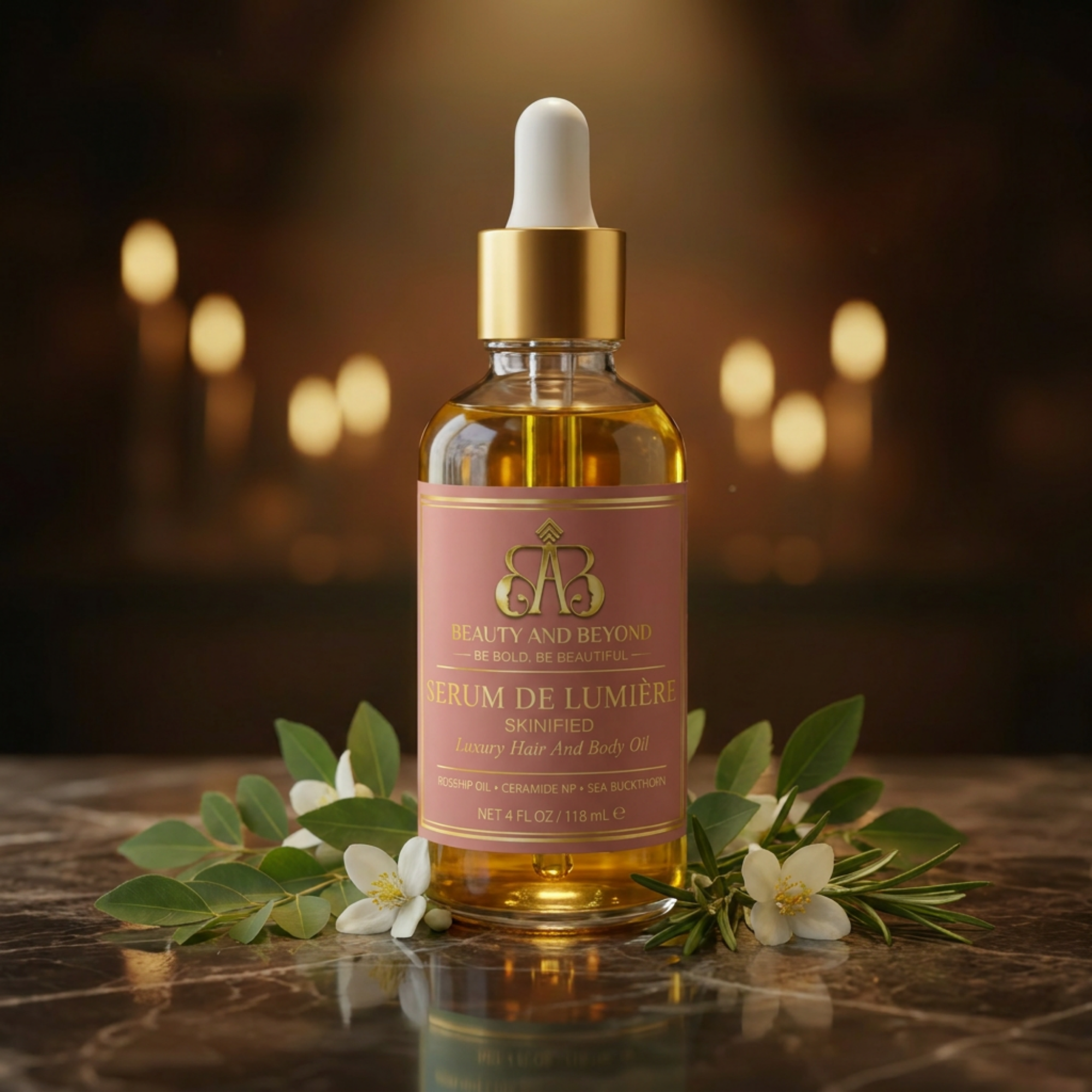 Serum de Lumière Skinified Luxury Hair And Body Oil