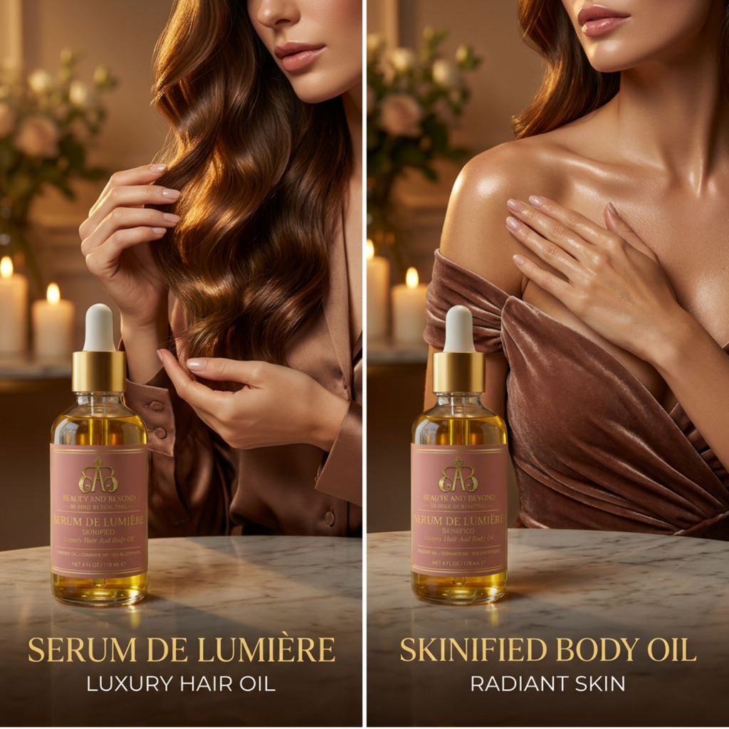 Serum de Lumière Skinified Luxury Hair And Body Oil