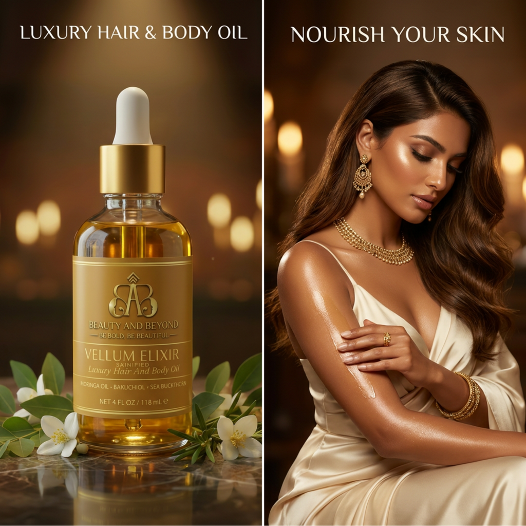 Vellum Elixir Skinified Luxury Hair And Body Oil