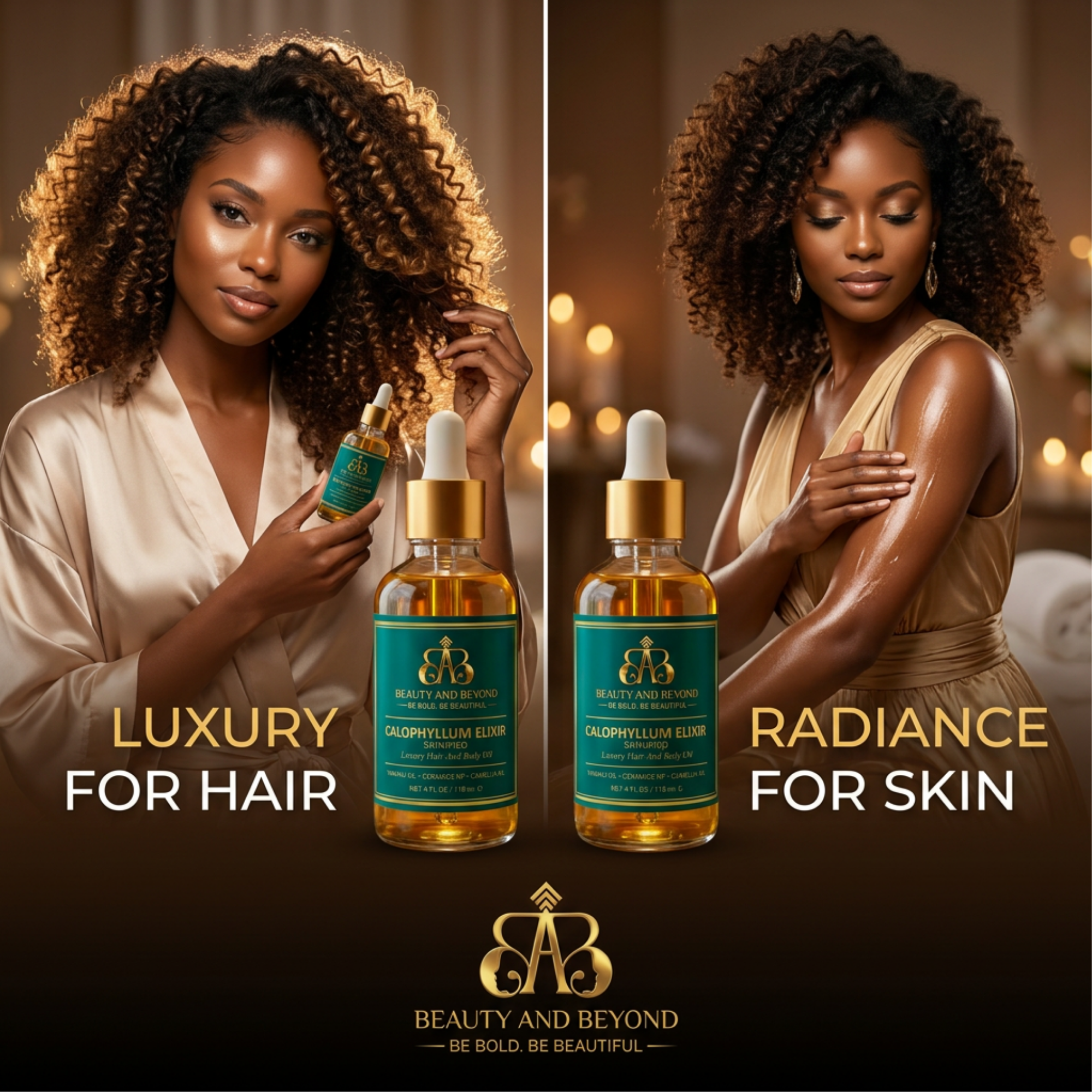 Calophyllum Elixir Skinified Luxury Hair And Body Oil