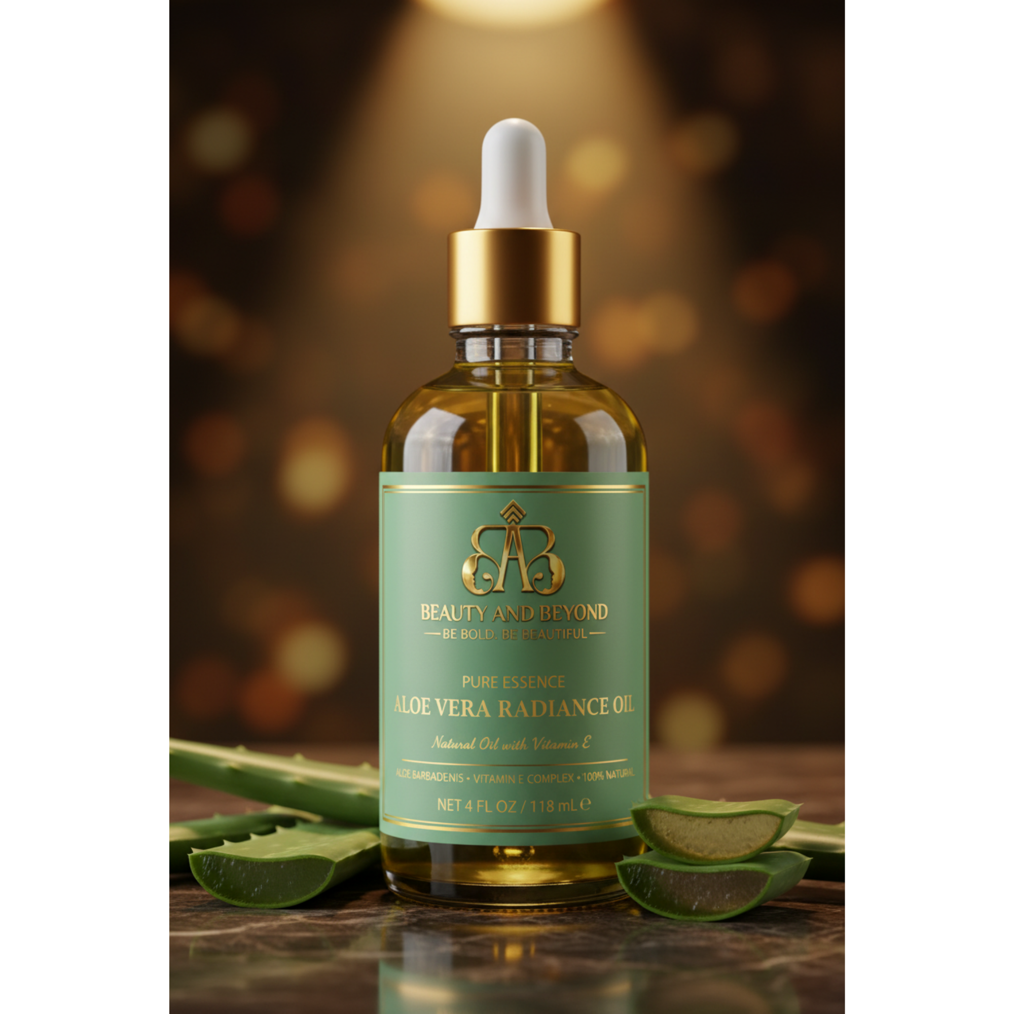 Aloe Vera Radiance Oil | Pure Essence Natural Oil with Vitamin E