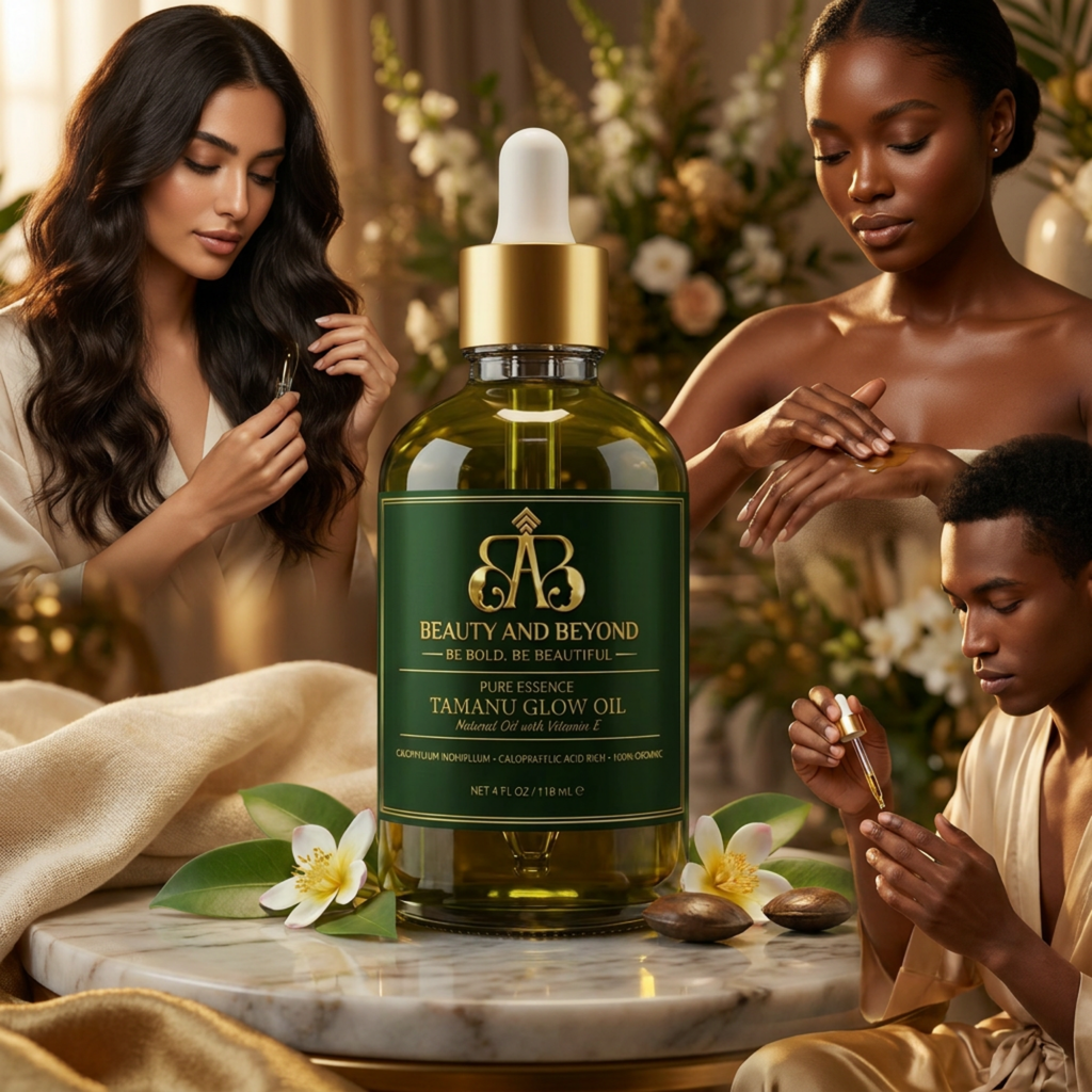 Tamanu Glow Oil | Pure Essence Natural Oil with Vitamin E