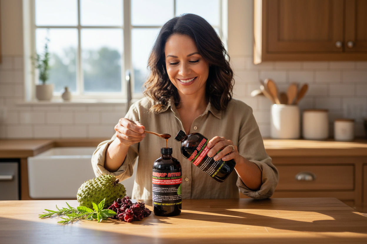 Soursop Bitters - Lifestyle Shot