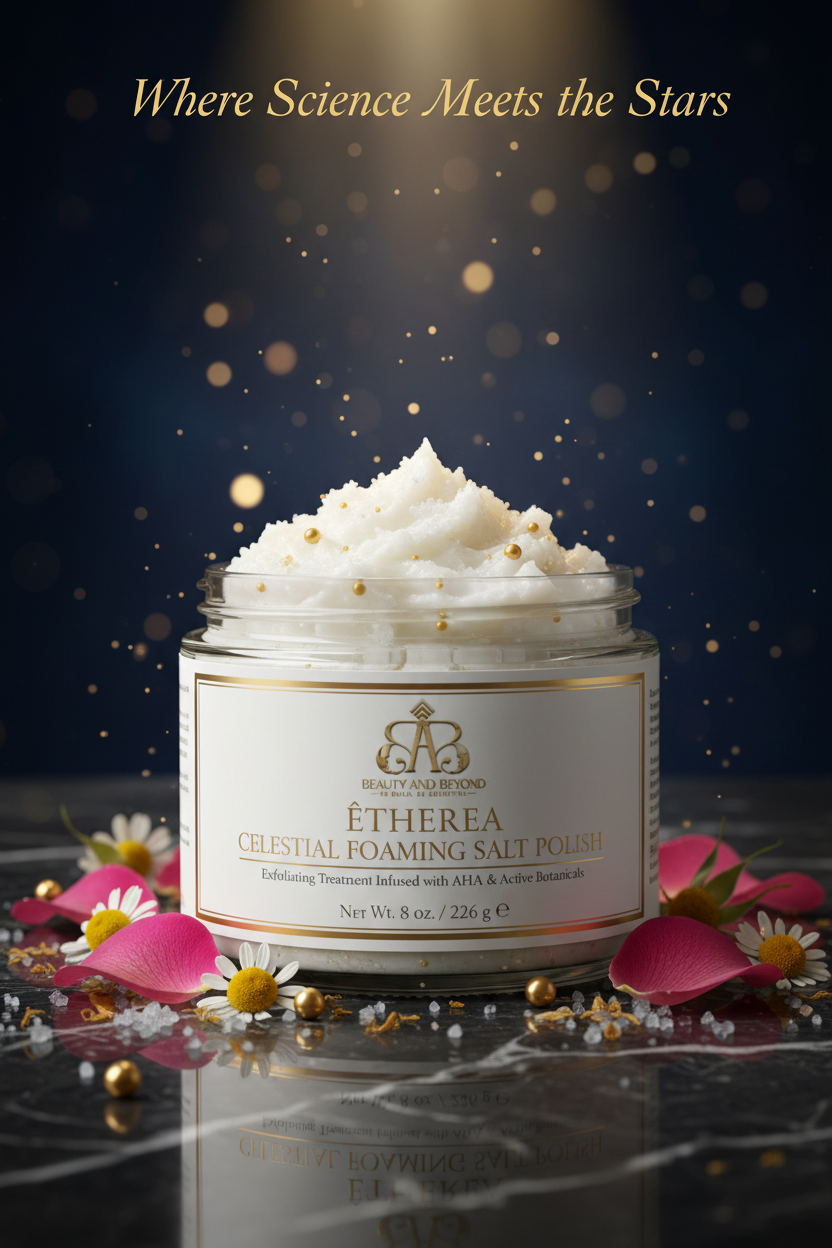 Ætherea Celestial Foaming Salt Polish — With BAB Logo