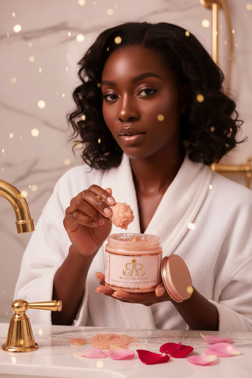 Ætherea French Rose Clay & CoQ10 — Lifestyle Shot (Regenerated)