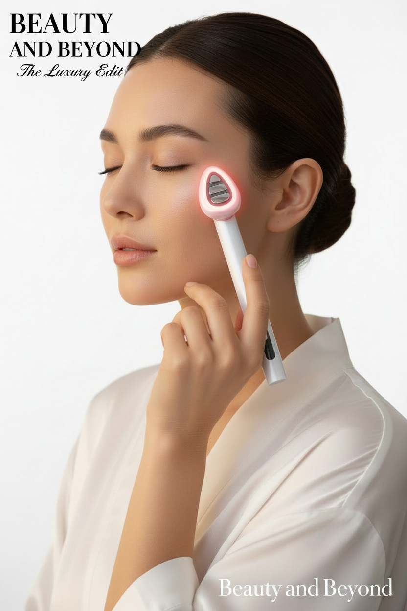 TriGlow Pro Model — Beauty and Beyond Editorial