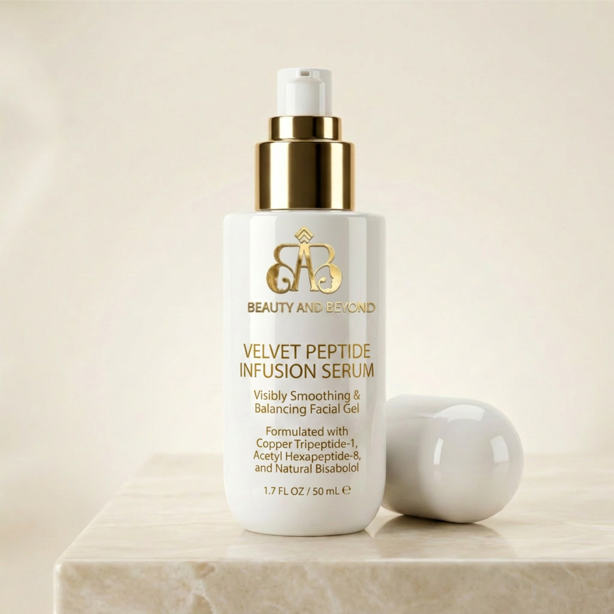 Velvet Peptide Infusion Serum – Visibly Smoothing & Balancing Facial Gel