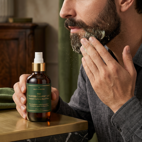 THE "CLOVER-CLEANSE" 3.0™ - Oatmeal-Clarifying Beard Wash