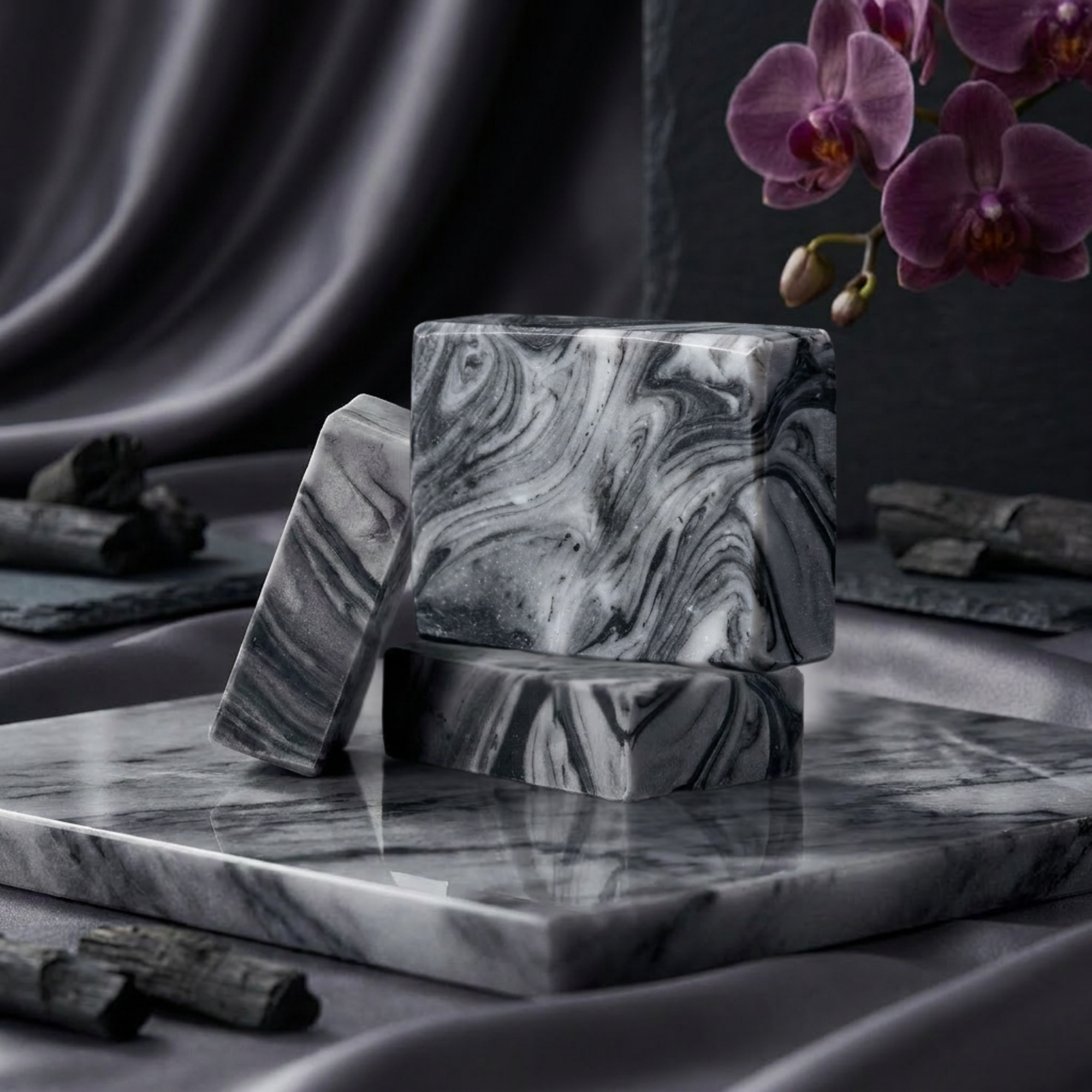 Charcoal & Burdock Purifying Body Bar